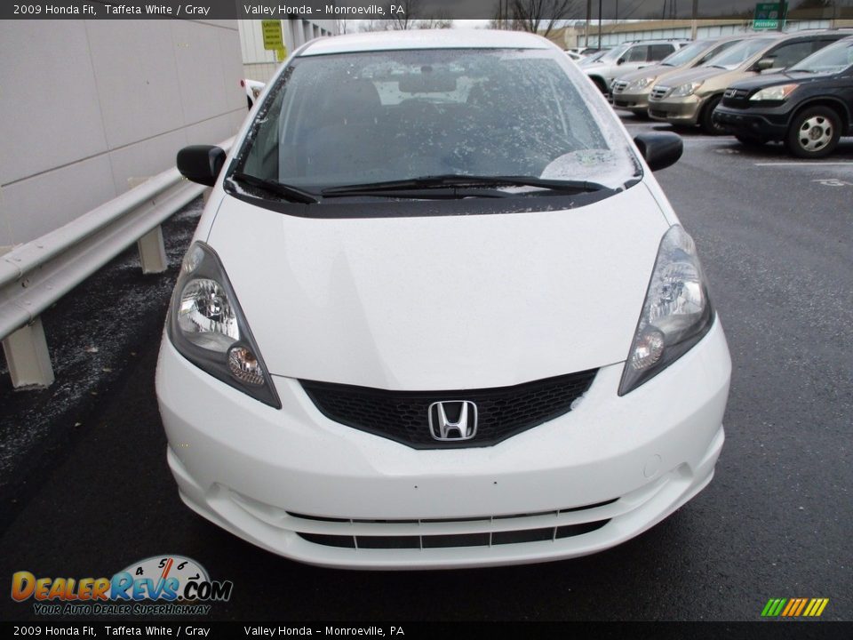 2009 Honda Fit Taffeta White / Gray Photo #6