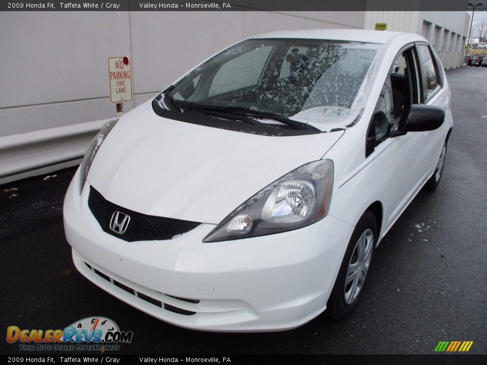 2009 Honda Fit Taffeta White / Gray Photo #7