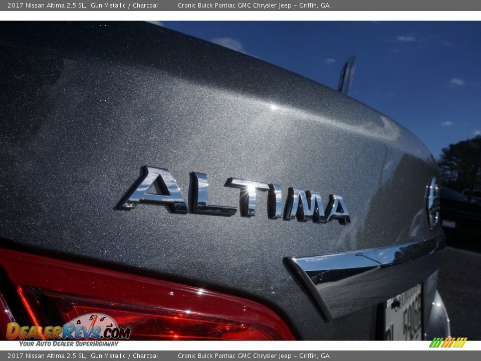 2017 Nissan Altima 2.5 SL Gun Metallic / Charcoal Photo #14