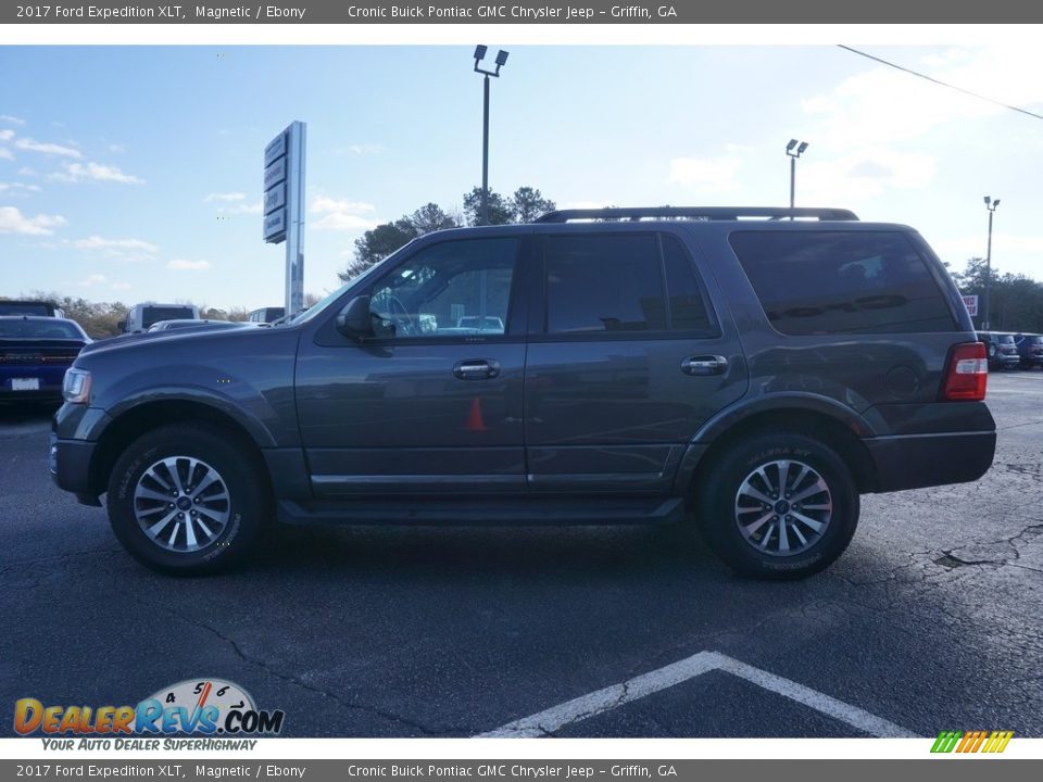 2017 Ford Expedition XLT Magnetic / Ebony Photo #4