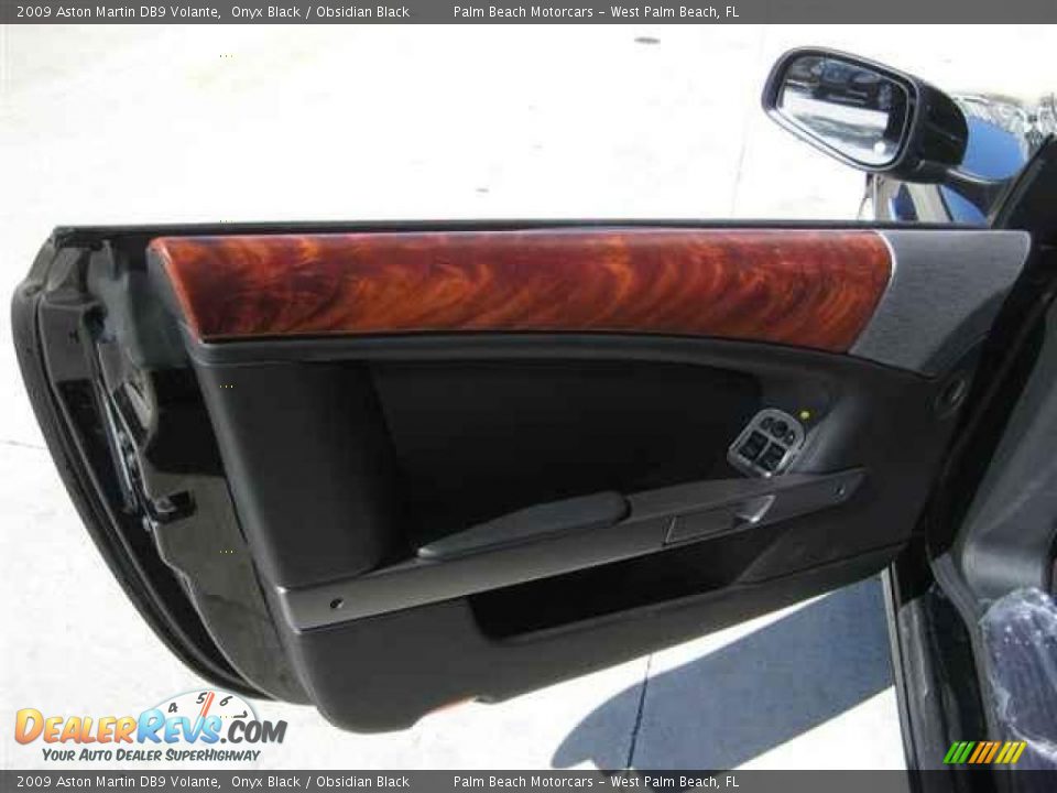 2009 Aston Martin DB9 Volante Onyx Black / Obsidian Black Photo #8
