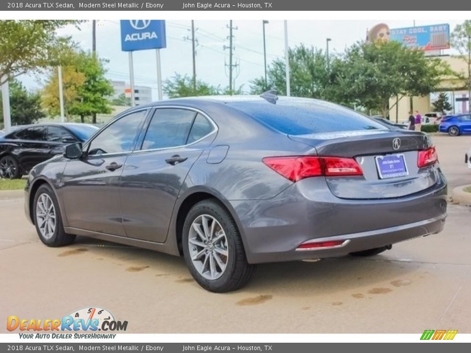 2018 Acura TLX Sedan Modern Steel Metallic / Ebony Photo #5