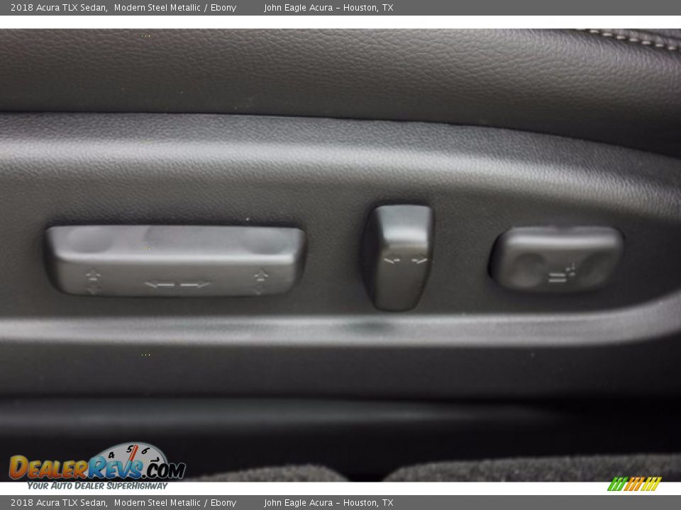 2018 Acura TLX Sedan Modern Steel Metallic / Ebony Photo #13