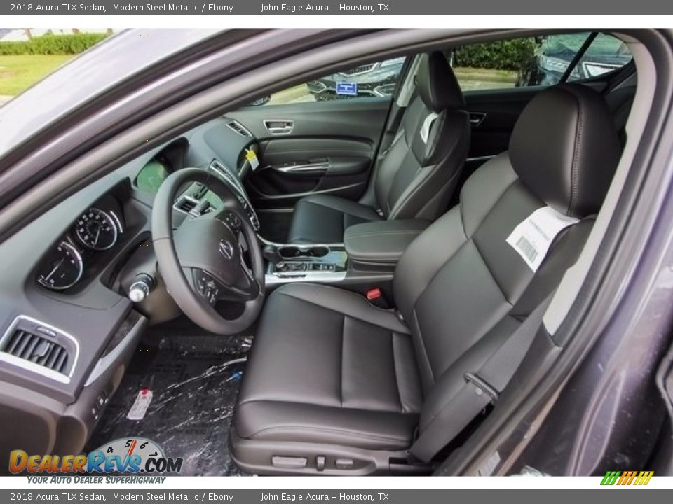 2018 Acura TLX Sedan Modern Steel Metallic / Ebony Photo #15