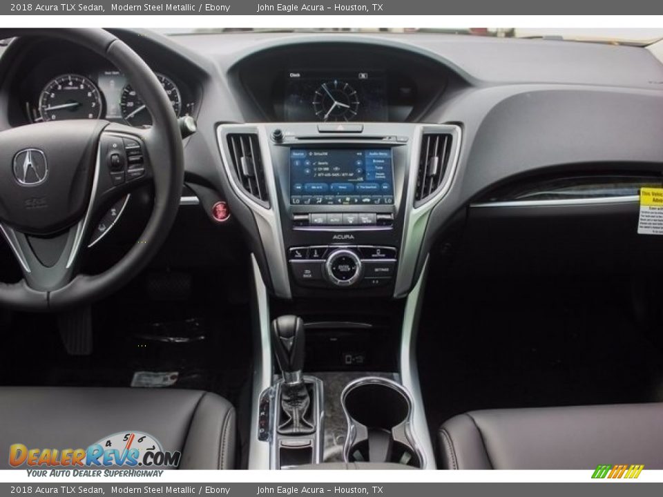 2018 Acura TLX Sedan Modern Steel Metallic / Ebony Photo #27