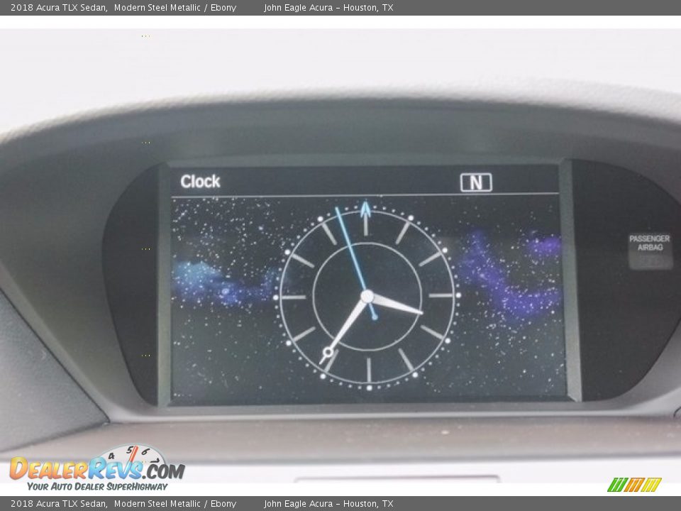 2018 Acura TLX Sedan Modern Steel Metallic / Ebony Photo #28