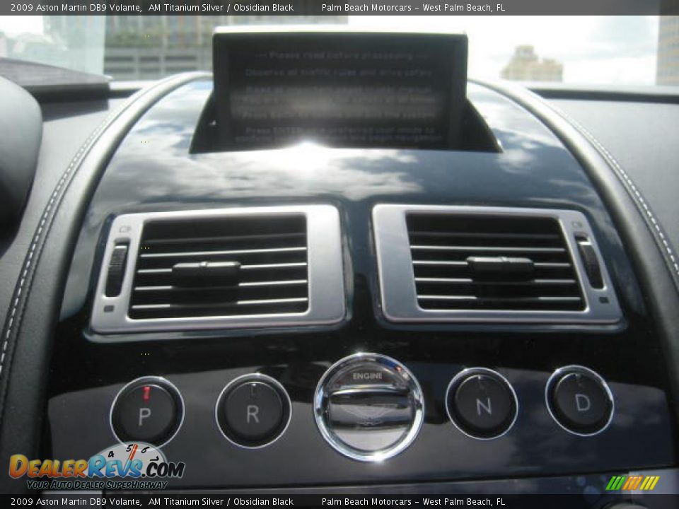 2009 Aston Martin DB9 Volante AM Titanium Silver / Obsidian Black Photo #12