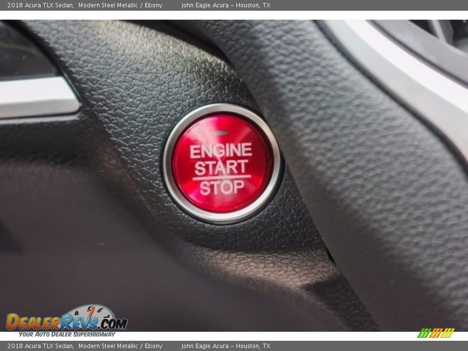2018 Acura TLX Sedan Modern Steel Metallic / Ebony Photo #34