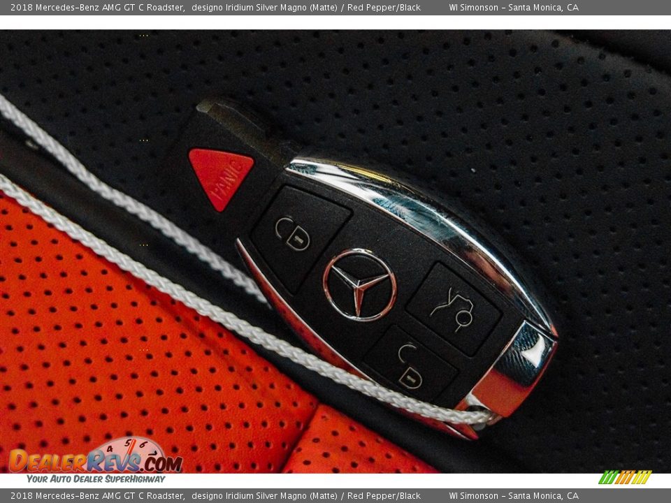 Keys of 2018 Mercedes-Benz AMG GT C Roadster Photo #11