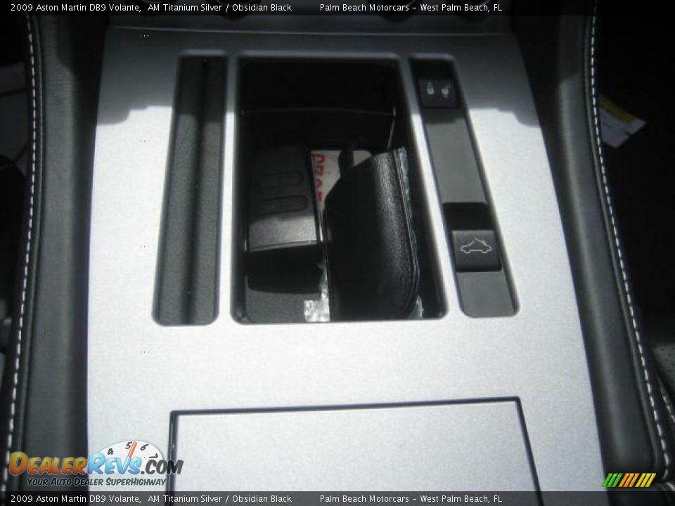 2009 Aston Martin DB9 Volante AM Titanium Silver / Obsidian Black Photo #14