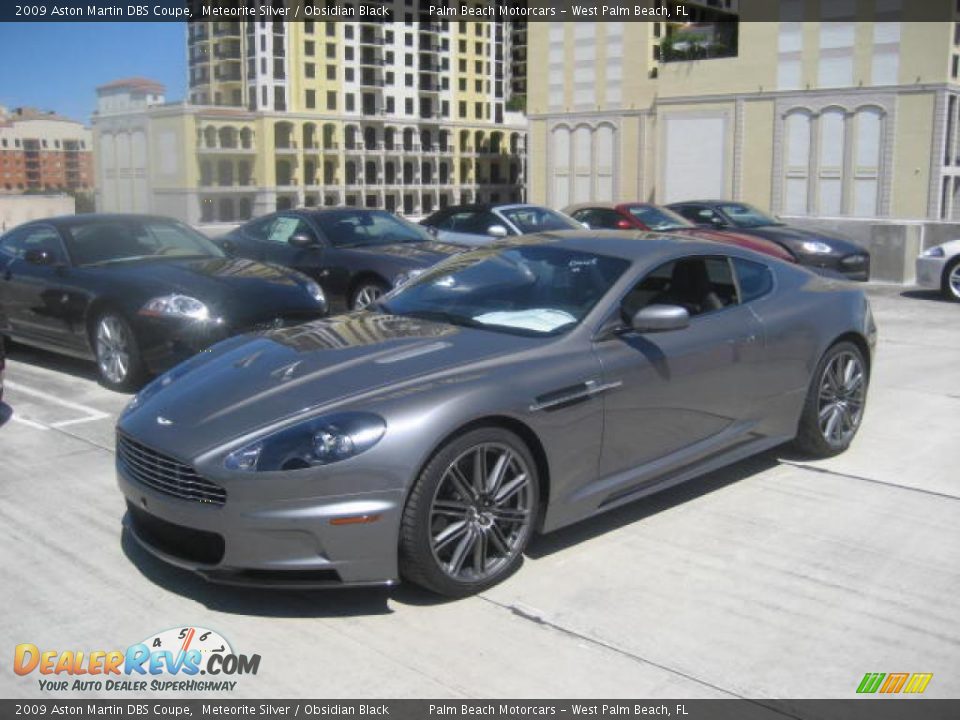2009 Aston Martin DBS Coupe Meteorite Silver / Obsidian Black Photo #1