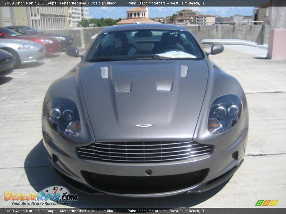 2009 Aston Martin DBS Coupe Meteorite Silver / Obsidian Black Photo #2