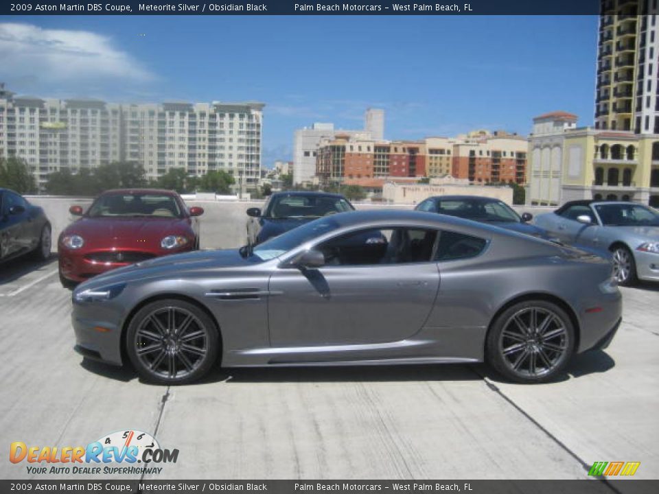 2009 Aston Martin DBS Coupe Meteorite Silver / Obsidian Black Photo #3