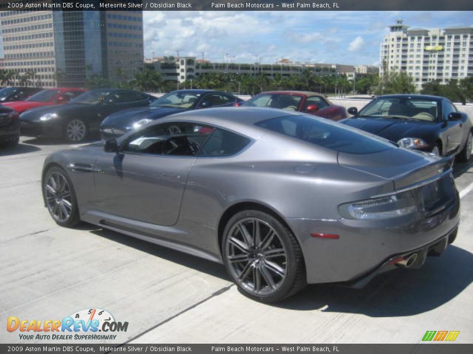 2009 Aston Martin DBS Coupe Meteorite Silver / Obsidian Black Photo #4