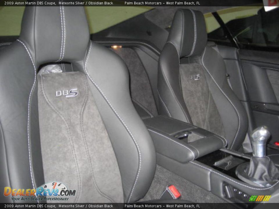2009 Aston Martin DBS Coupe Meteorite Silver / Obsidian Black Photo #6