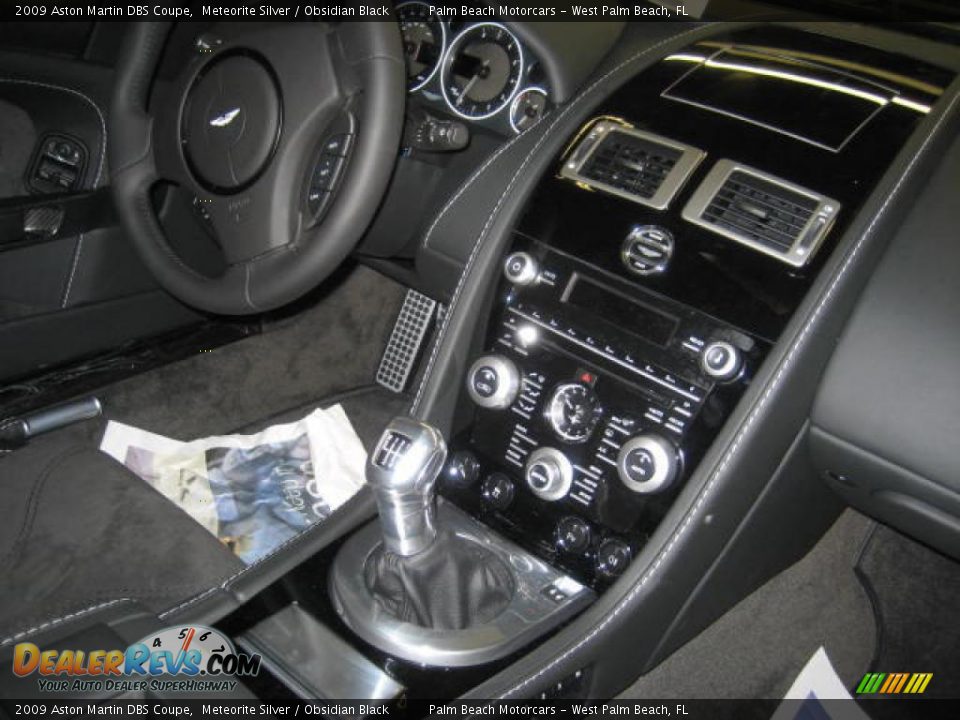 2009 Aston Martin DBS Coupe Meteorite Silver / Obsidian Black Photo #11