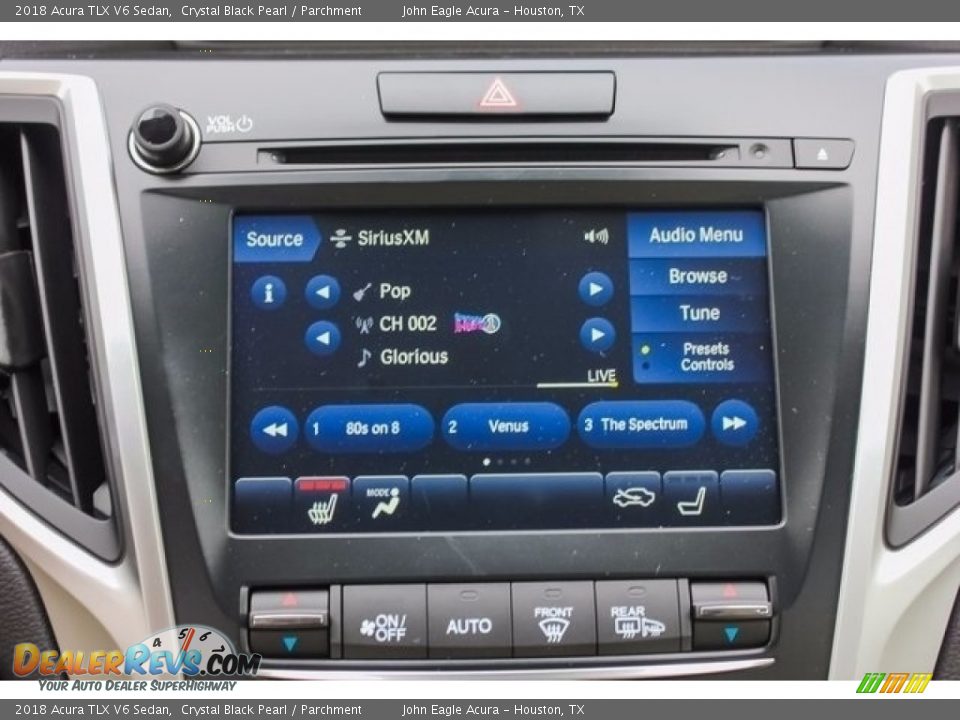 2018 Acura TLX V6 Sedan Crystal Black Pearl / Parchment Photo #29