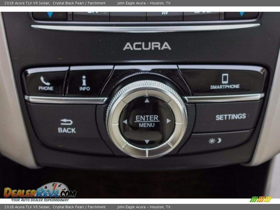 2018 Acura TLX V6 Sedan Crystal Black Pearl / Parchment Photo #30