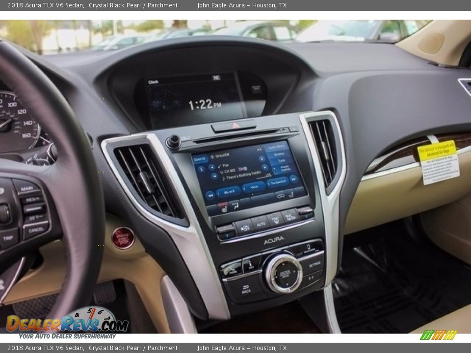 2018 Acura TLX V6 Sedan Crystal Black Pearl / Parchment Photo #33