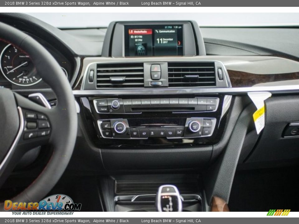 2018 BMW 3 Series 328d xDrive Sports Wagon Alpine White / Black Photo #5