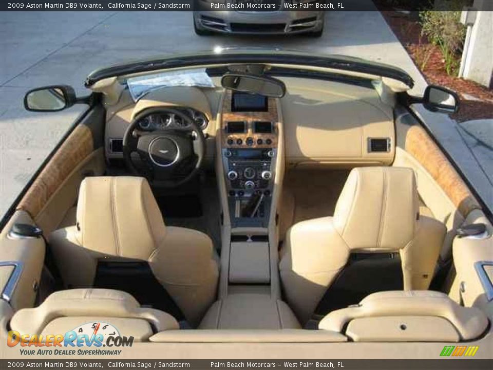 2009 Aston Martin DB9 Volante California Sage / Sandstorm Photo #6