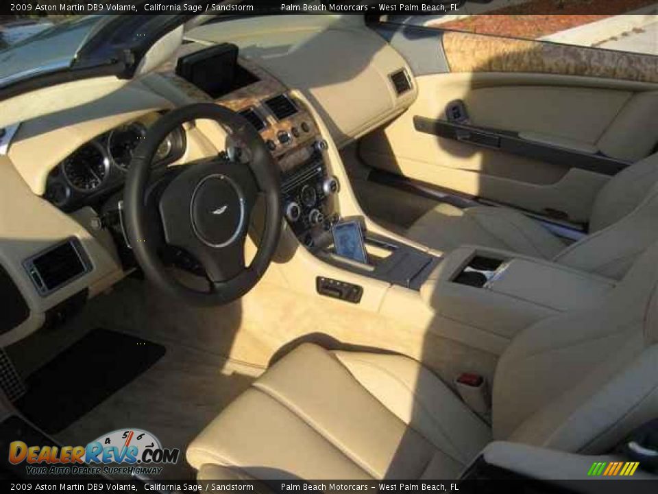 2009 Aston Martin DB9 Volante California Sage / Sandstorm Photo #7