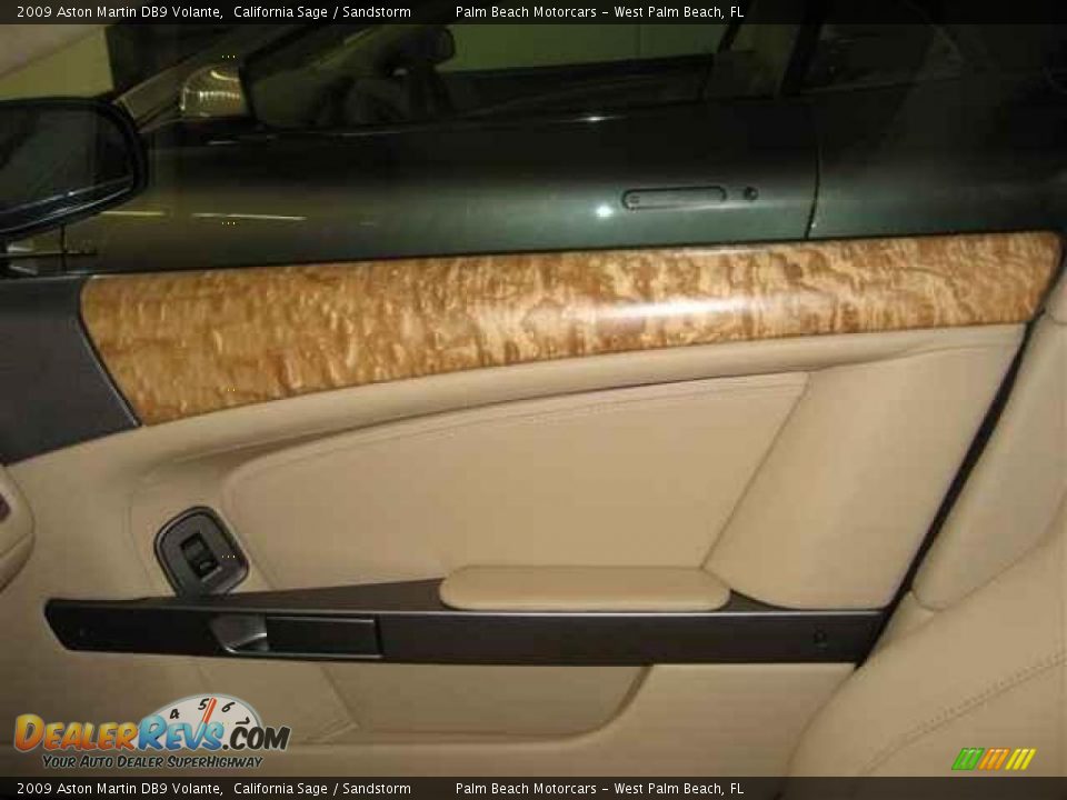 2009 Aston Martin DB9 Volante California Sage / Sandstorm Photo #16