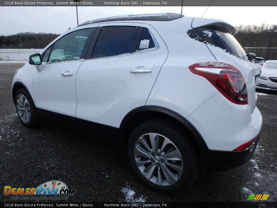 2018 Buick Encore Preferred Summit White / Ebony Photo #7