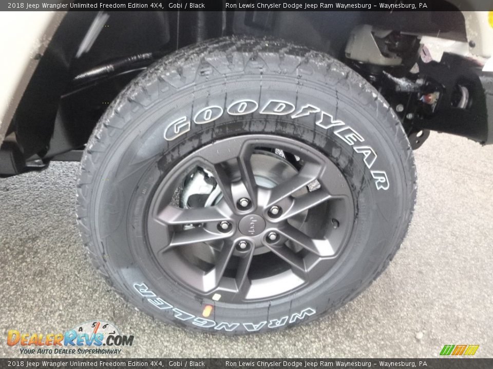 2018 Jeep Wrangler Unlimited Freedom Edition 4X4 Gobi / Black Photo #9