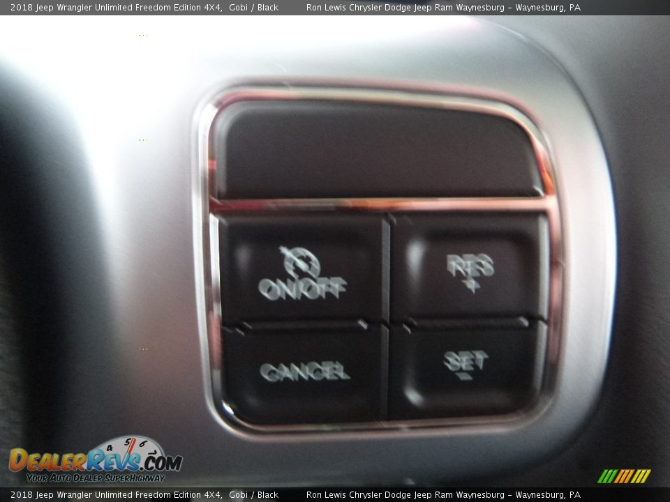 2018 Jeep Wrangler Unlimited Freedom Edition 4X4 Gobi / Black Photo #18