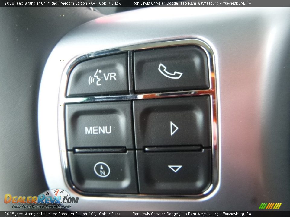 2018 Jeep Wrangler Unlimited Freedom Edition 4X4 Gobi / Black Photo #19