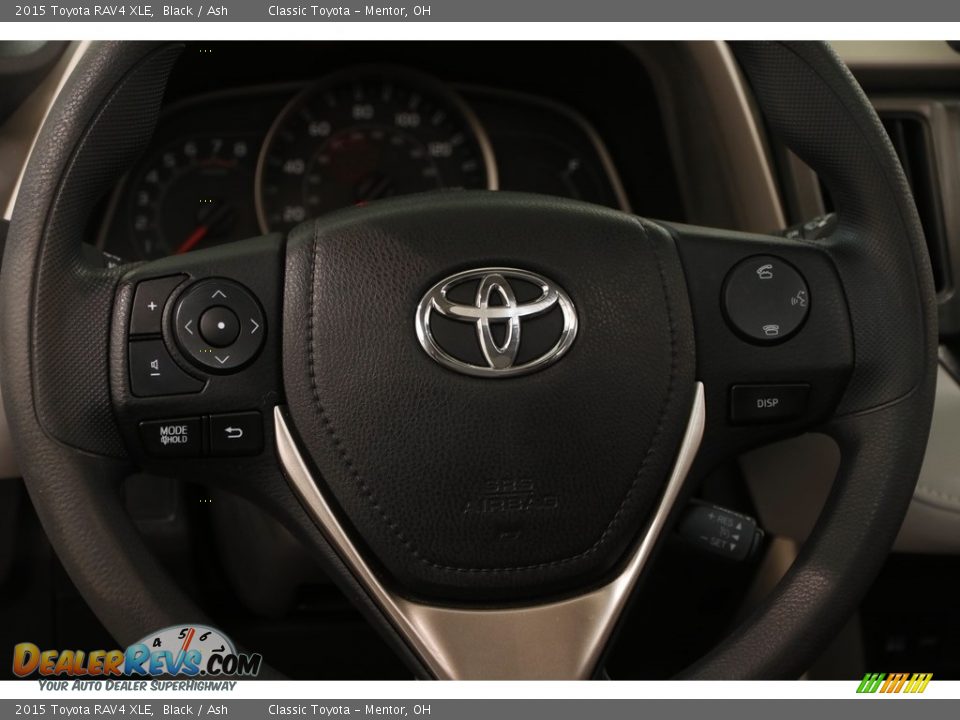 2015 Toyota RAV4 XLE Black / Ash Photo #6