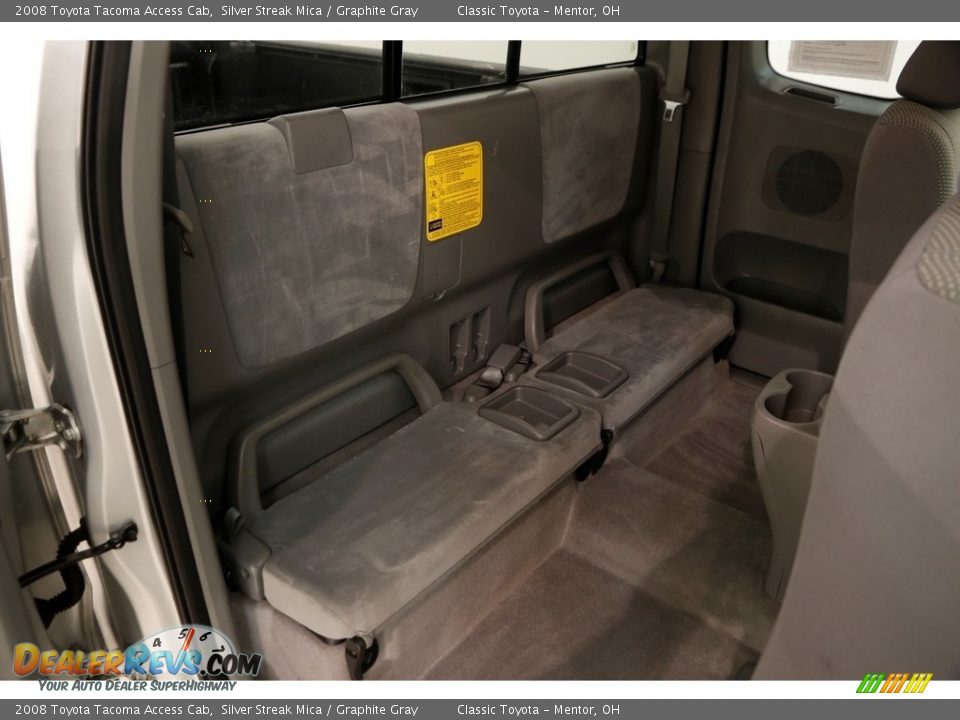 2008 Toyota Tacoma Access Cab Silver Streak Mica / Graphite Gray Photo #11