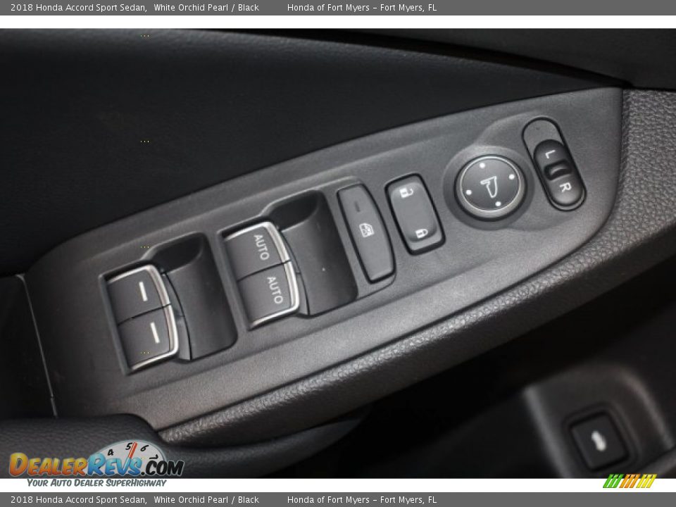 2018 Honda Accord Sport Sedan White Orchid Pearl / Black Photo #10