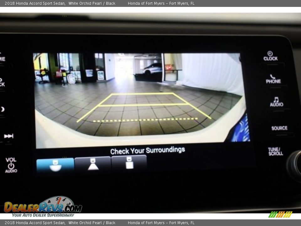 2018 Honda Accord Sport Sedan White Orchid Pearl / Black Photo #17