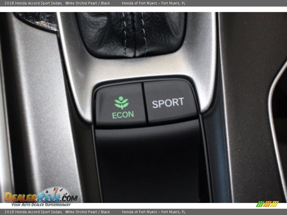 2018 Honda Accord Sport Sedan White Orchid Pearl / Black Photo #20