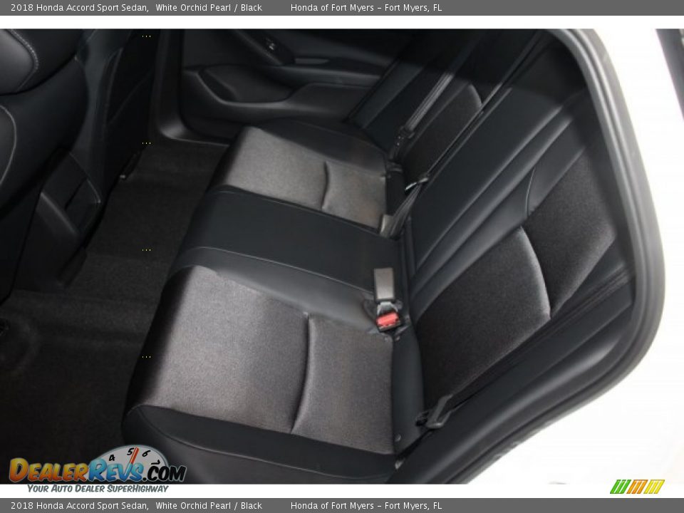 2018 Honda Accord Sport Sedan White Orchid Pearl / Black Photo #22
