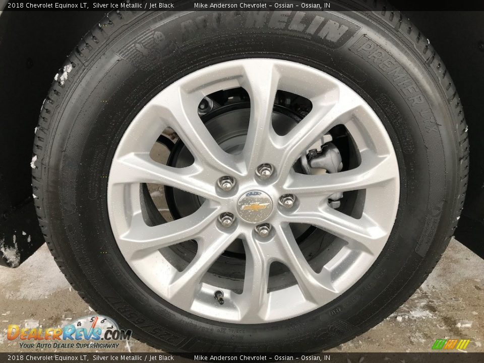 2018 Chevrolet Equinox LT Silver Ice Metallic / Jet Black Photo #5