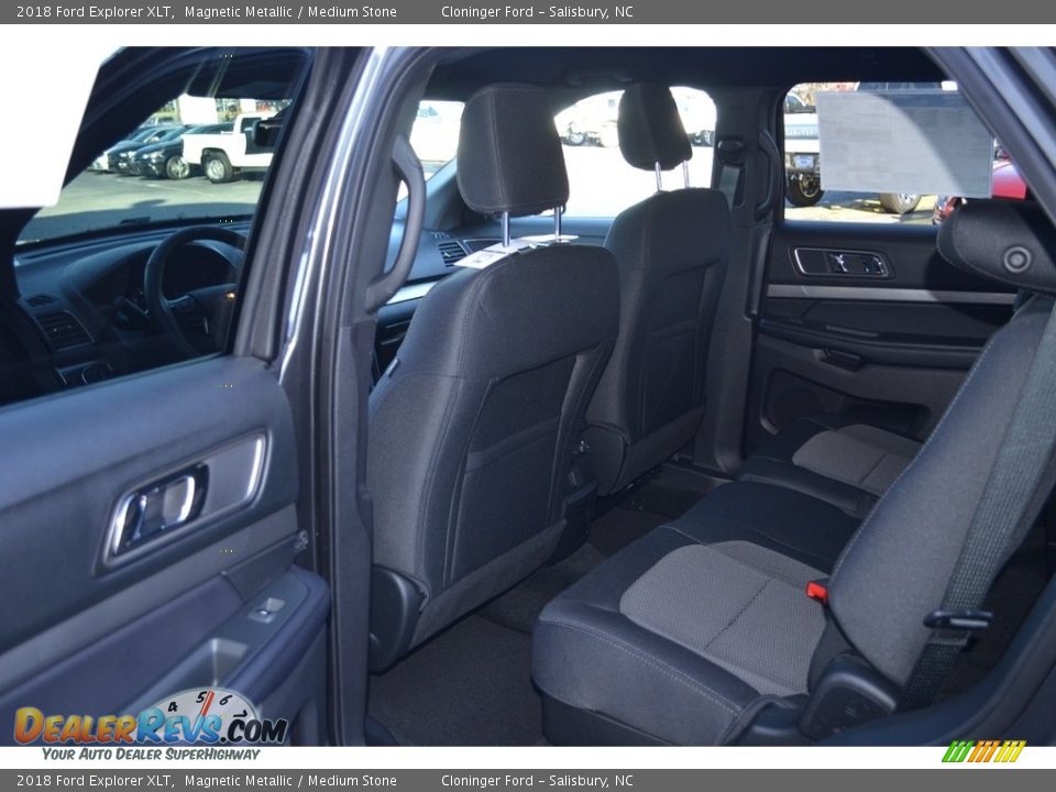 Rear Seat of 2018 Ford Explorer XLT Photo #8