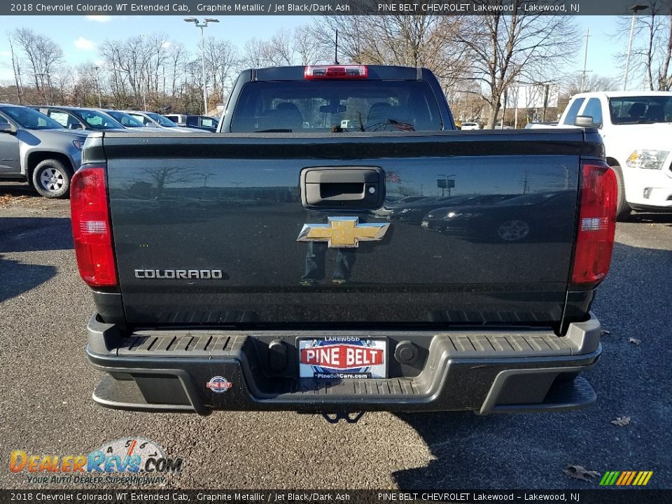2018 Chevrolet Colorado WT Extended Cab Graphite Metallic / Jet Black/Dark Ash Photo #5