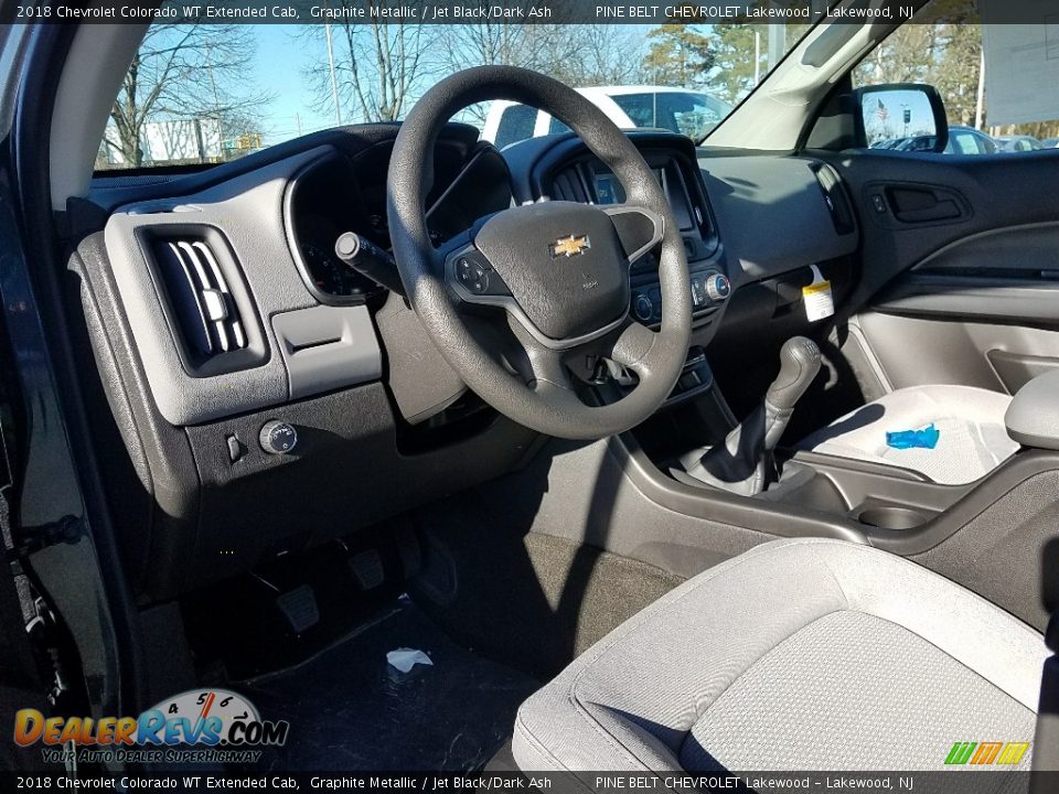 2018 Chevrolet Colorado WT Extended Cab Graphite Metallic / Jet Black/Dark Ash Photo #6