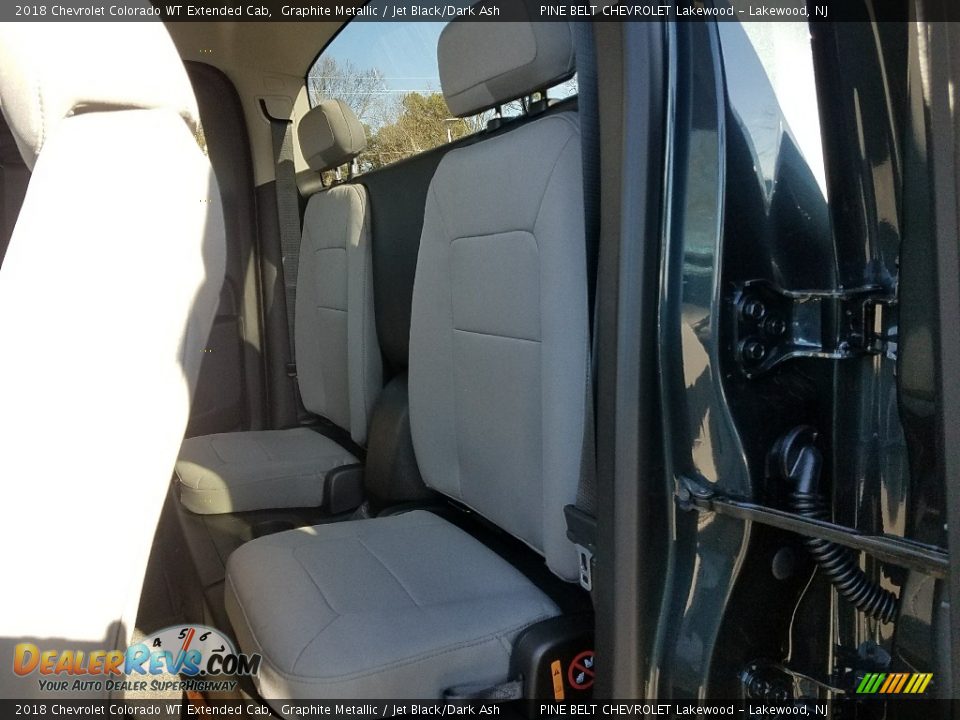 2018 Chevrolet Colorado WT Extended Cab Graphite Metallic / Jet Black/Dark Ash Photo #8