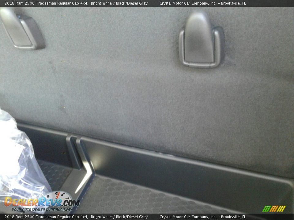 2018 Ram 2500 Tradesman Regular Cab 4x4 Bright White / Black/Diesel Gray Photo #10