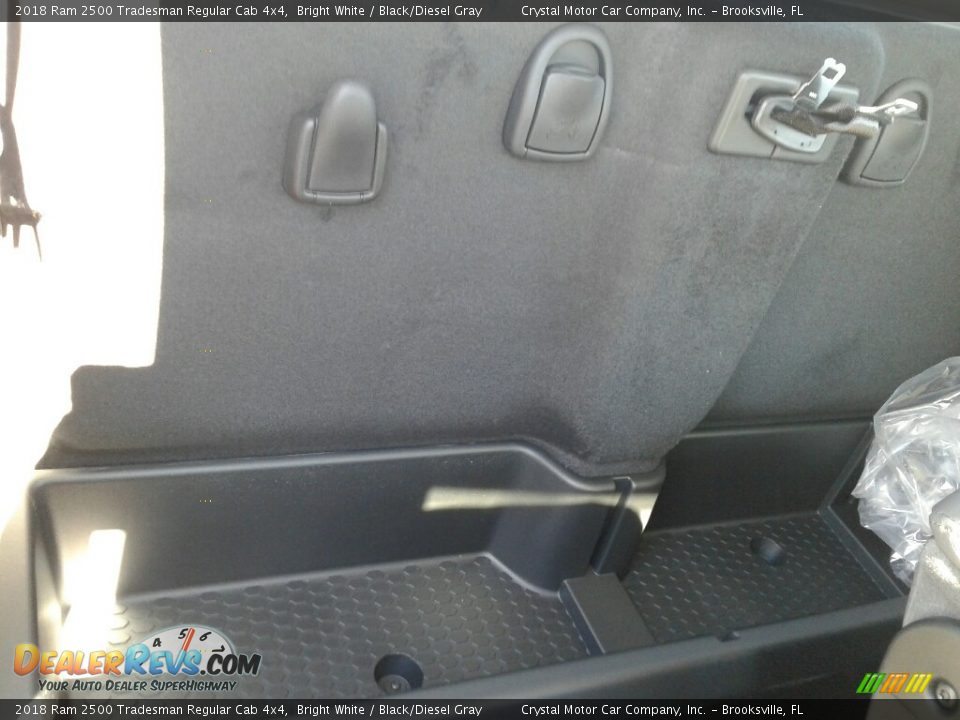 2018 Ram 2500 Tradesman Regular Cab 4x4 Bright White / Black/Diesel Gray Photo #11