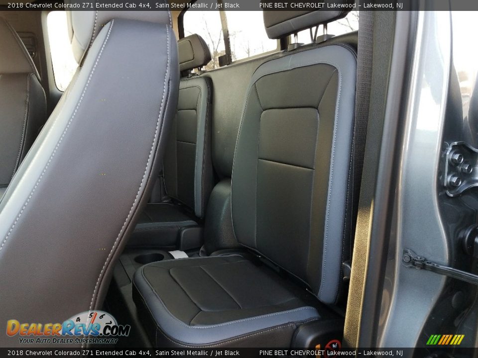 2018 Chevrolet Colorado Z71 Extended Cab 4x4 Satin Steel Metallic / Jet Black Photo #9
