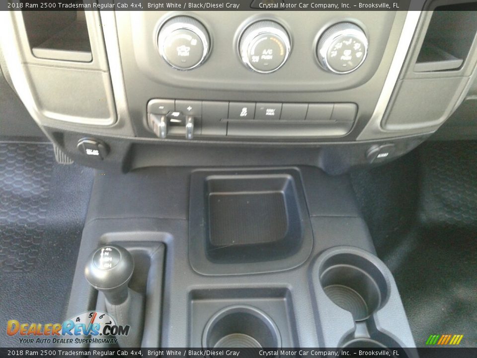 2018 Ram 2500 Tradesman Regular Cab 4x4 Bright White / Black/Diesel Gray Photo #16