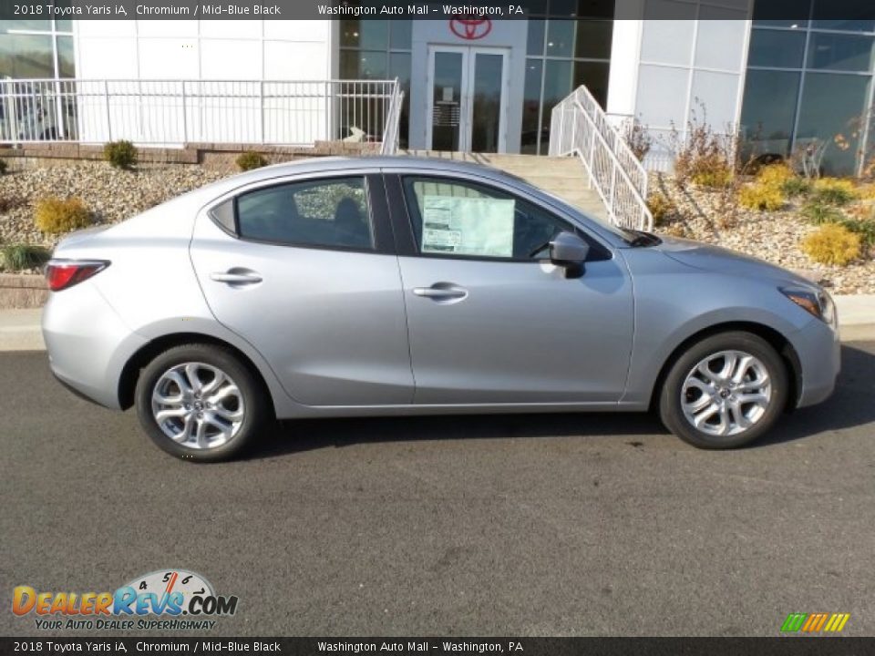 2018 Toyota Yaris iA Chromium / Mid-Blue Black Photo #2