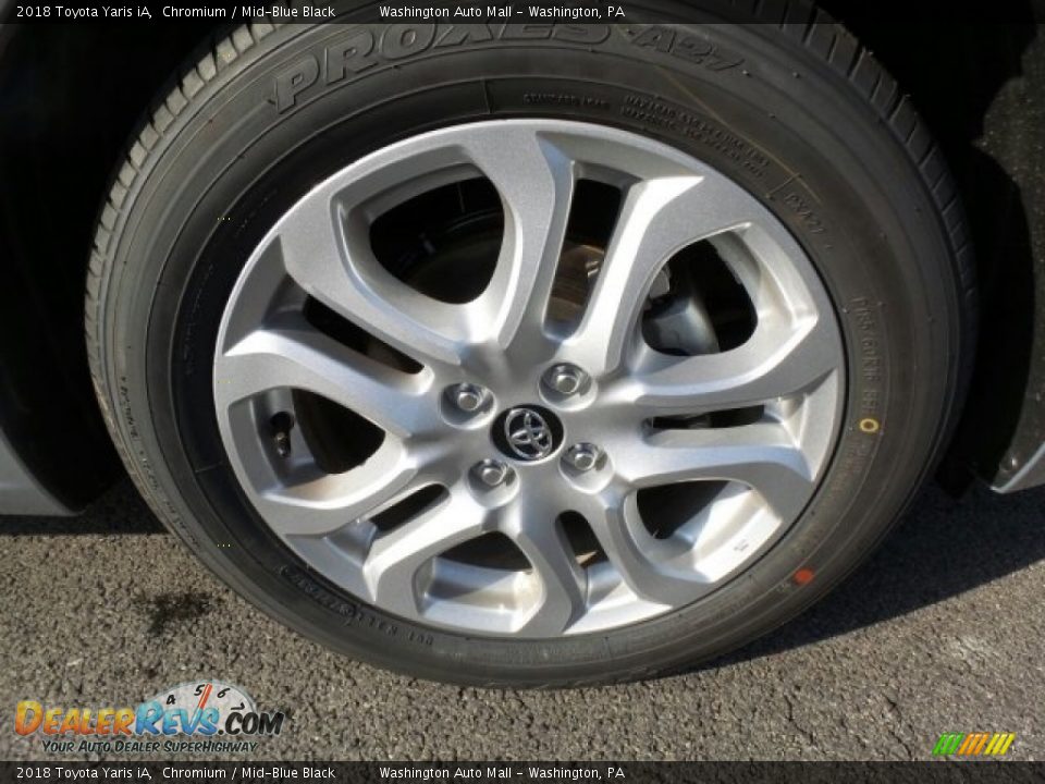 2018 Toyota Yaris iA Chromium / Mid-Blue Black Photo #4