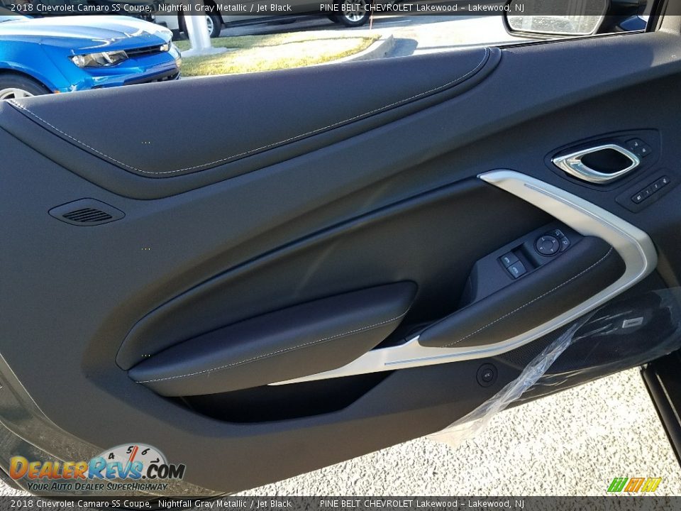 2018 Chevrolet Camaro SS Coupe Nightfall Gray Metallic / Jet Black Photo #7