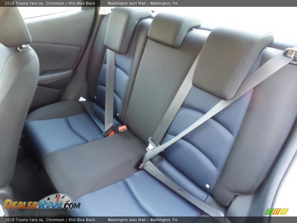 2018 Toyota Yaris iA Chromium / Mid-Blue Black Photo #10